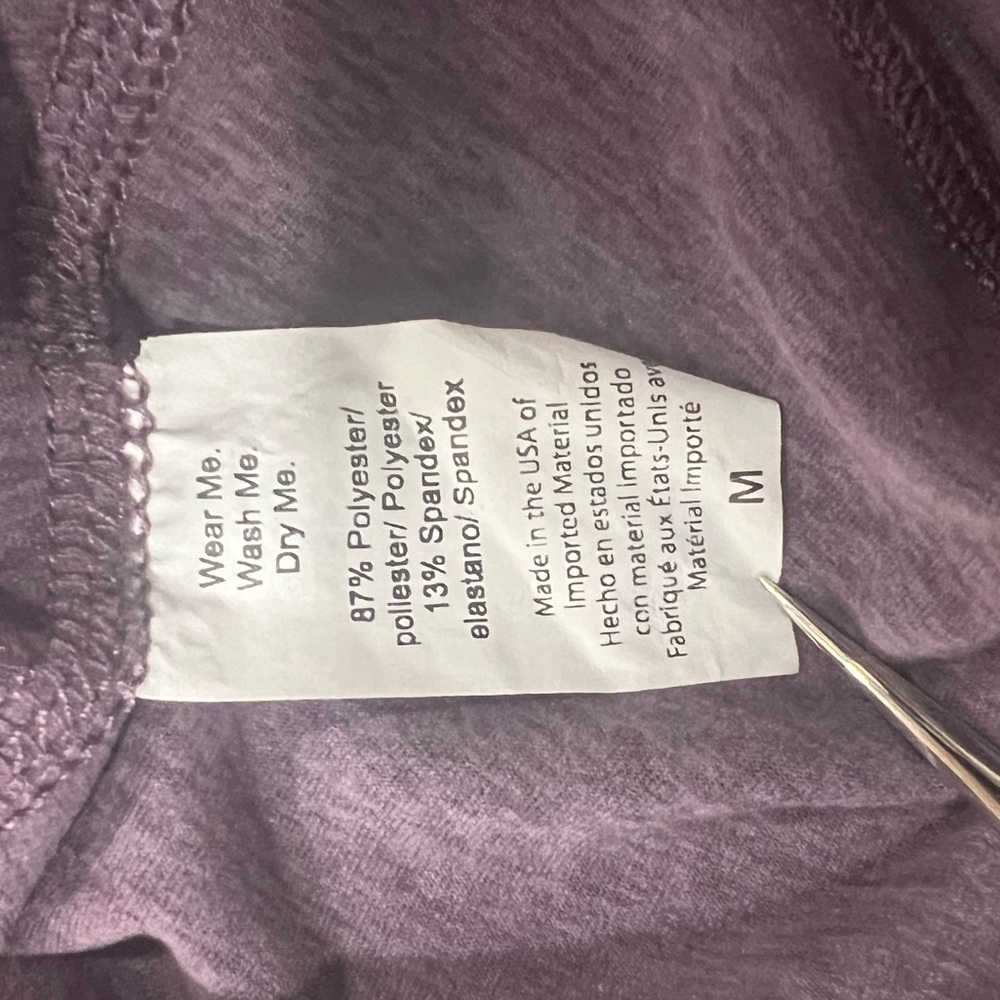 Beyond Yoga X Peloton purple high rise leggings - Picture 9 of 9